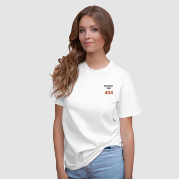 Embroidered T-Shirt Automation Guild 404 - Image 3