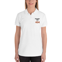 Embroidered Women's Polo Shirt