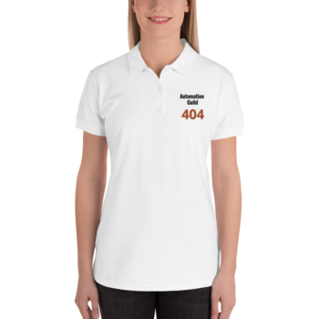 Embroidered Women's Polo Shirt